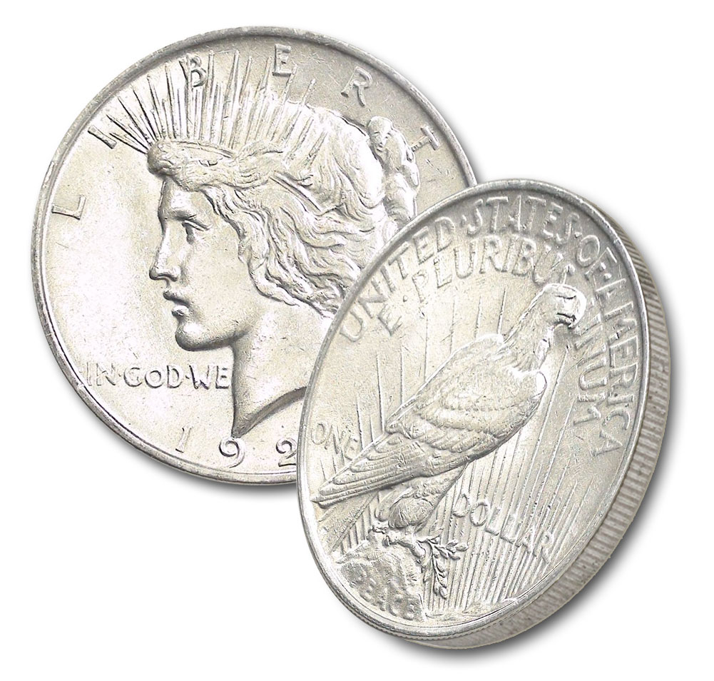 Click Here to see all our NEW Peace Silver Dollars